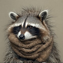 Racoon, hopeless, assuring Meme Template