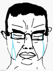 Crying Chud Meme Template