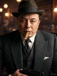 Musk Capone Meme Template