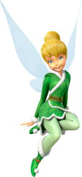 Winter Tinker Bell Meme Template