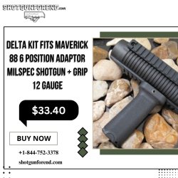 DELTA Kit Fits Maverick 88 6 Position Adaptor MILSPEC Shotgun + Meme Template