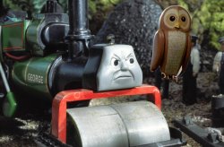 Bye George! with an Owl Meme Template
