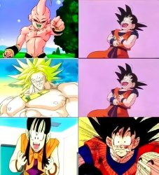 goku dont funny Meme Template