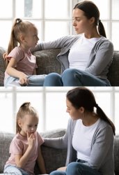 mother daughter chat Meme Template
