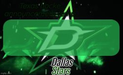 Texas hockey announcement Meme Template