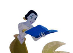 belle mermaid Meme Template