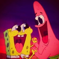 Sponge and pat Meme Template