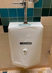 urinal Meme Template