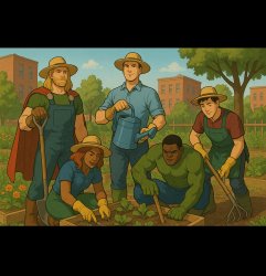 Gardeners, Assemble! Meme Template