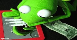 boner kermit Meme Template