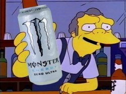 White Monster Meme Template