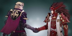 Handshake meme (fire emblem version) Meme Template