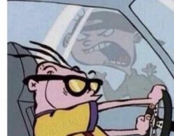 Get the heck out my car! Meme Template