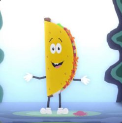 I herby taco Meme Template