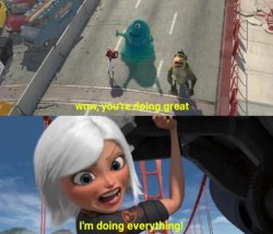 you're doing great i'm doing everything Meme Template