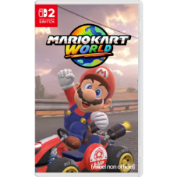 Mario Kart World fake boxart Meme Template