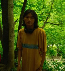 Frankie Soobin in the woods Meme Template