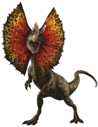 Dilophosaurus (JWR Design) Meme Template