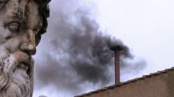 black smoke pope Meme Template
