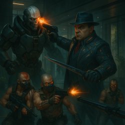 Cyberpunk capone Meme Template