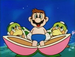 Mario's Birth Meme Template