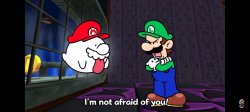 I'm Not Afraid Of You Meme Template