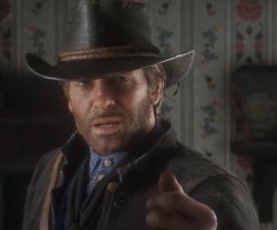 rdr2 arthur Meme Template