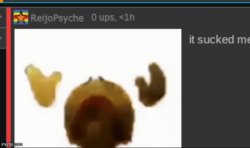 It sucked me Meme Template