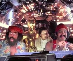 Cheech and Chong Star Wars Meme Template