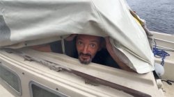 Hurricane boat guy Meme Template