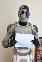 Murderbot sign Meme Template