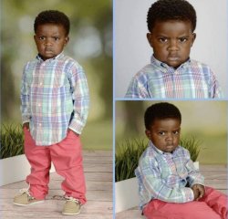 grumpy kid photograph Meme Template