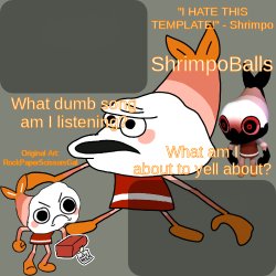 ShrimpoBalls Announcement Meme Template