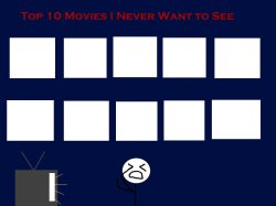 movies i never want to see Meme Template