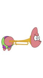 patrick trumpet Meme Template