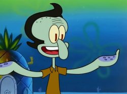 Calamardo dia opuesto Meme Template