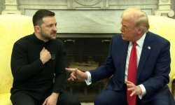 Zelensky was holding a royal flush Meme Template