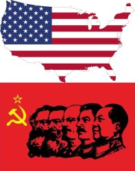 America vs communism Meme Template