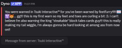 weird discord warn lol Meme Template