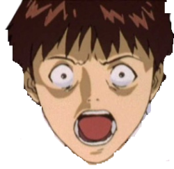 shinji head Meme Template