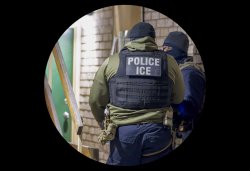 Ice Agents in Masks Meme Template