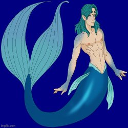 sailor merman Meme Template