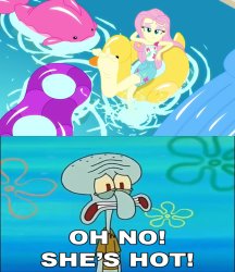 The Road Runner Beeps At Squidward Meme Template