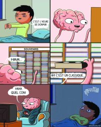 Brain Meme Template