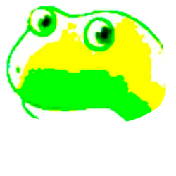 C frog Meme Template