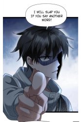 I will slap you if you speak again Meme Template