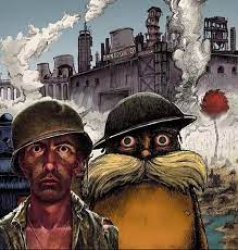Thousand yard stare with the Lorex Meme Template