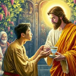 Jesus with water Meme Template