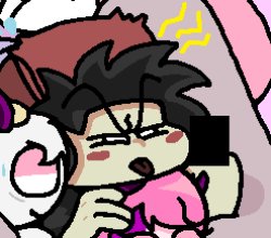 Kanon being angry because smol Meme Template