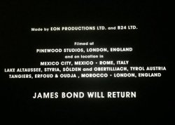 James bond will return Meme Template